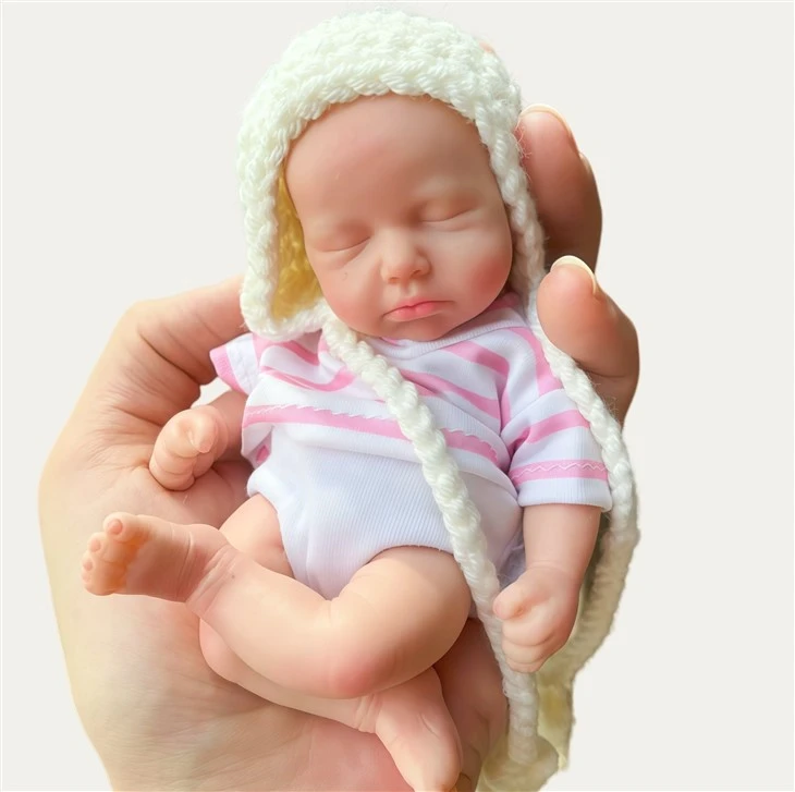 Mini Reborn Silikon Baby Dolls